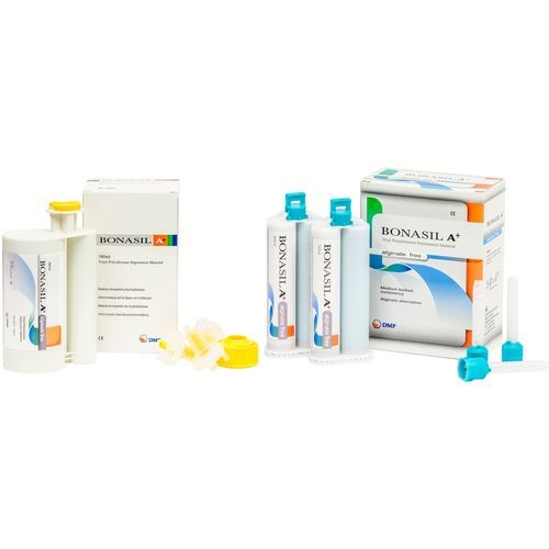 Material dentário de polivinilsiloxano - Bonasil A+ - DMP - para moldeira de impressão / para modelos anatômicos / ortodôntico