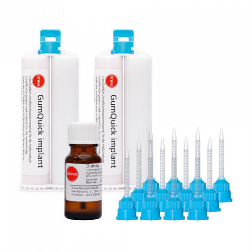 Material dentário em silicone - GumQuick implant Set - Dreve Dentamid GmbH   - gengival