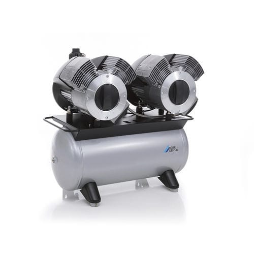 Compressor odontológico - Tornado 4 - Dürr Dental - de membrana / para 2 consultórios / silencioso