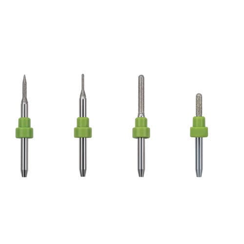 Fresa para laboratório de prótese dentária - N7.GS - Edenta - metálica / em metal duro / com retífica