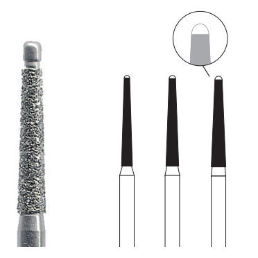Fresa de endodontia - 857 - Edenta - diamantada / de corte