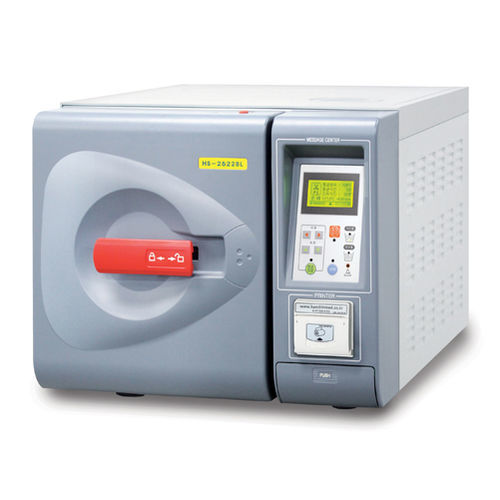 Esterilizador hospitalar a vapor - HS-2522BL  - Hanshin Medical - a vapor saturado / de piso