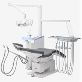 Conjunto odontológico com apoio de cabeça regulável - Heka G + - Heka Dental - portátil / com monitor / com sistema de higienização