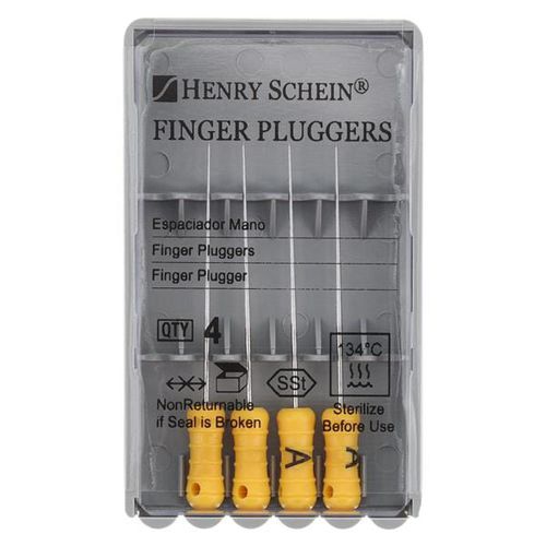 Aplicador odontológico endodôntico - 1000995  - Henry Schein - em aço inoxidável