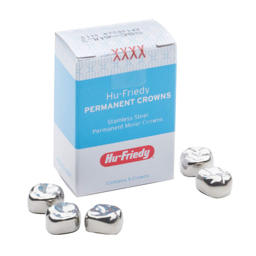Coroa dentária em inox -  SSC-6LL2-CE - Hu-Friedy - molar