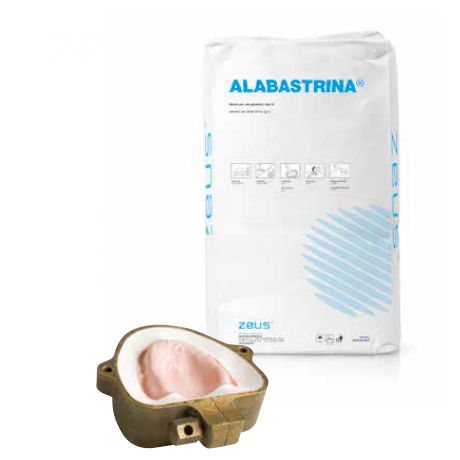 Material dentário de gesso - zeus alabastrina® - INDUSTRIA ZINGARDI SRL   - para laboratório de prótese dentária / em pó