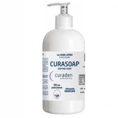 Detergente por corrosão - CURASOAP - INDUSTRIA ZINGARDI SRL   - 500 ml / para mãos / desinfetante