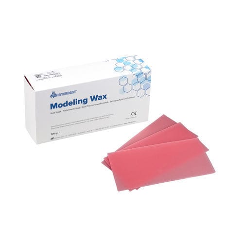 Material dentário em cera - 231 - Interdent - para confecção de modelos