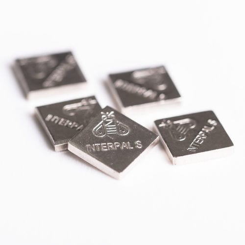 Material dentário em liga metálica - INTERPAL S - Interdent - para laboratório de prótese dentária / de fundição / branco