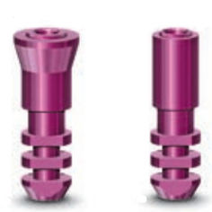 Análogo de implante dentário em aço inoxidável - FTIA, FTIAN - Intra-Lock International, Inc.   - reto
