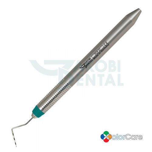 Sonda odontológica periodontal - PCP27 - Jakobi Dental GmbH - dupla / em aço inoxidável / com código de cor