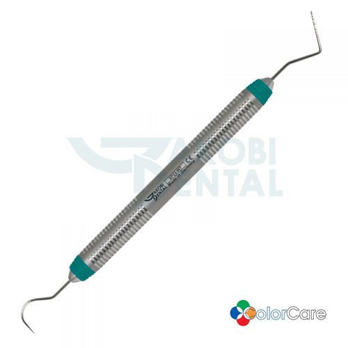 Sonda odontológica periodontal - XP23/W7 - Jakobi Dental GmbH - dupla / em aço inoxidável / com código de cor