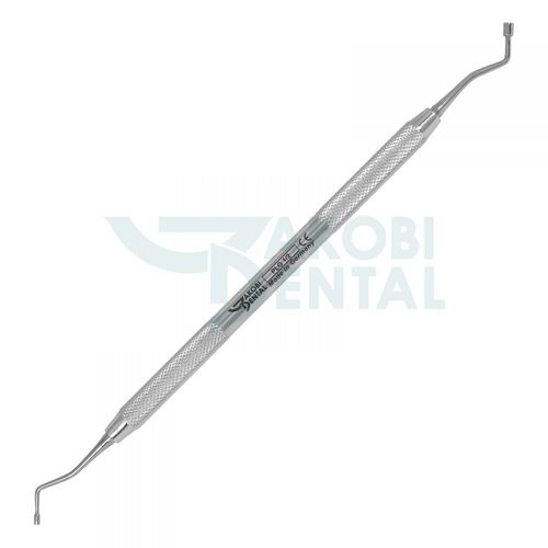 Aplicador odontológico duplo - PLG1/2 - Jakobi Dental GmbH - para restauração dentária / em aço inoxidável / com serrilha