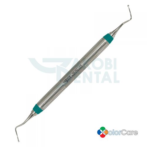 Escavador endodôntico cabo ColorCare - EXC32L7 - Jakobi Dental GmbH - duplo / em aço inoxidável