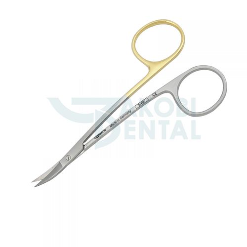 Tesoura para cirurgia odontológica - S14SC - Jakobi Dental GmbH - de corte / de La Grange / para pacientes humanos