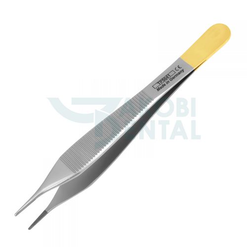 Pinça odontológica - TP5041 - Jakobi Dental GmbH - de sutura / Adson / reta