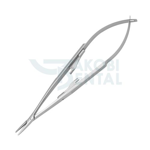 Porta-agulha para cirurgia odontológica - NHCV - Jakobi Dental GmbH - de Castroviejo / em aço inoxidável