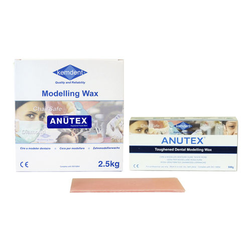 Material dentário em cera - Anutex - KEMDENT ASSOCIATED DENTAL PRODUCTS LTD   - para laboratório de prótese dentária / para confecção de modelos / translúcido