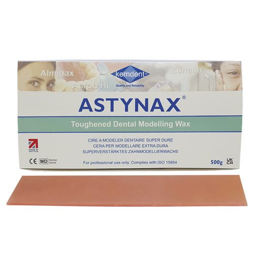 Material dentário em cera - ASTYNAX - KEMDENT ASSOCIATED DENTAL PRODUCTS LTD   - para laboratório de prótese dentária / para confecção de modelos