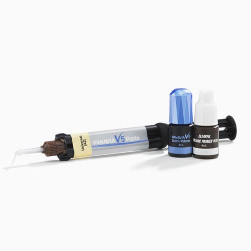 Cimento odontológico para restauração dentária - PANAVIA™ V5  - Kuraray Noritake Dental - de resina / para cerâmica / para metais