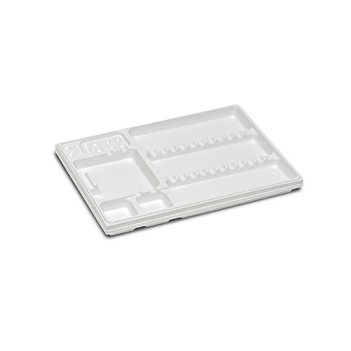 Bandeja para instrumentos odontológicos - C20 - LARIDENT S.R.L.   - em plástico / descartável