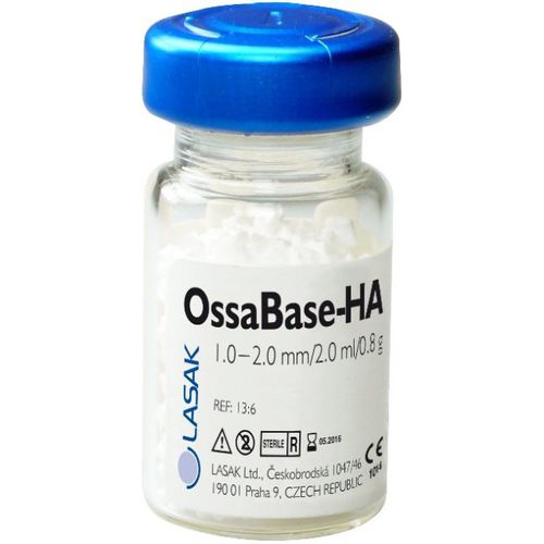Substituto ósseo sintético - OssaBase-HA - LASAK - para cirurgia ortopédica / rígido / em grânulos