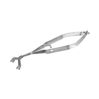 Pinça odontológica - LW/L - Laschal Surgical, Inc.   - para preensão de tecidos / para remoção / curva