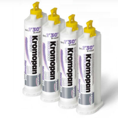 Material dentário em silicone - KromopanSil body - LASCOD S.p.A.   - para moldeira de impressão
