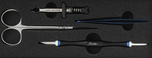 Kit de instrumentos para restauração dentária - M.P.F. Brush Co.  