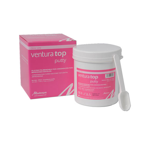 Material dentário em silicone - ventura top putty 2.0 - MADESPA S.A.   - para moldeira de impressão / para coroas dentárias / para pontes dentárias