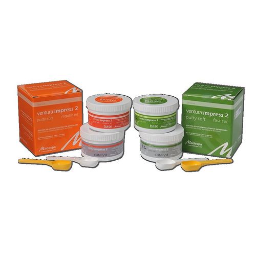 Material dentário em silicone - ventura impress 2 - MADESPA S.A.   - para moldeira de impressão / para inlays dentários / para onlays dentários