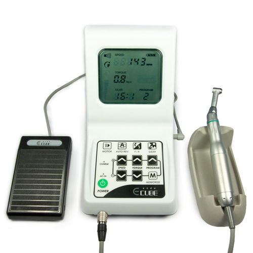 Unidade de controle para micromotor de endodontia - Endo Cube - Medidenta - elétrica / acionamento por joelho / set completo