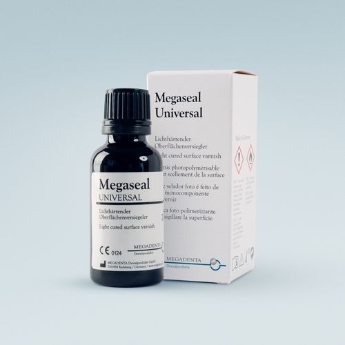 Material dentário de verniz - Megaseal Universal - MEGADENTA Dentalprodukte GmbH   - para restauração / ortodôntico / para selamento de canal radicular