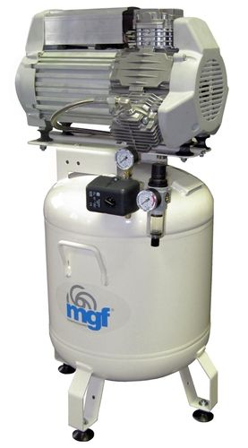 Compressor odontológico - 50/25 PRIME S - MGF Compressors - hospitalar / para 4 consultórios / sem óleo
