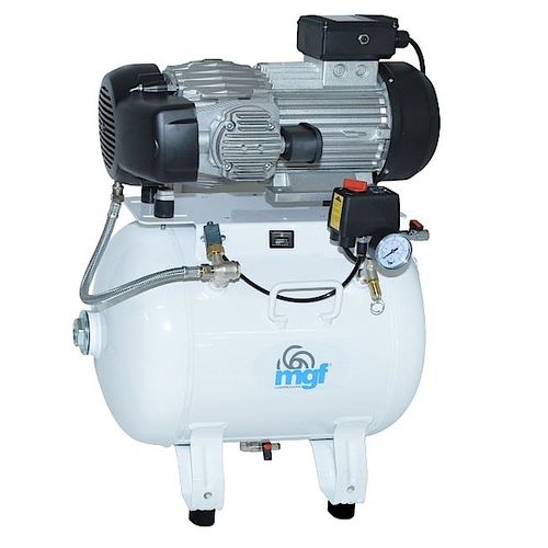 Compressor hospitalar - 50/15 PRIME S - MGF Compressors - para odontologia / para 3 consultórios / sem óleo
