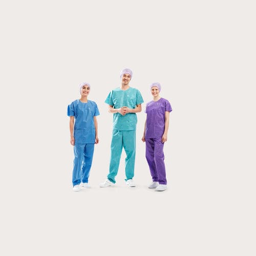 Pijama hospitalar unissexo - BARRIER® - basic - Mölnlycke Health Care - em polipropileno / em algodão / descartável