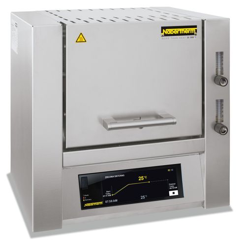 Forno de sinterização - LT 02/13 CR	 - Nabertherm - para laboratório de prótese dentária / para cobalto-cromo / em aço inoxidável