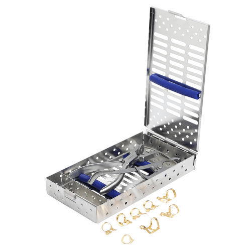 Kit de instrumentos para lençóis de borracha - ADC14 - Navadha Enterprises  