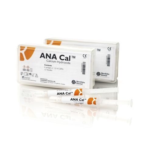 Material dentário de hidróxido de cálcio - ANA Cal™ - Nordiska Dental AB   - para restauração dentária / para obturação do canal radicular / radiopaco