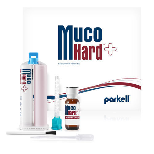 Material dentário em acrílico - MucoHard™ - Parkell Inc.   - em resina acrílica / para restauração dentária / líquido
