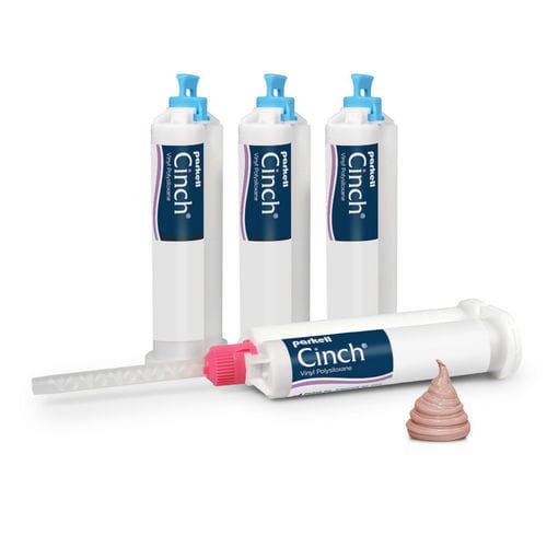 Material dentário de polivinilsiloxano - Cinch® 90  - Parkell Inc.   - para moldeira de impressão