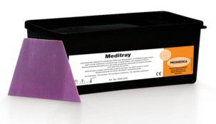 Material dentário em cera - Meditray - Promedica Dental Material GmbH   - para moldeira de impressão / fotopolimerizável