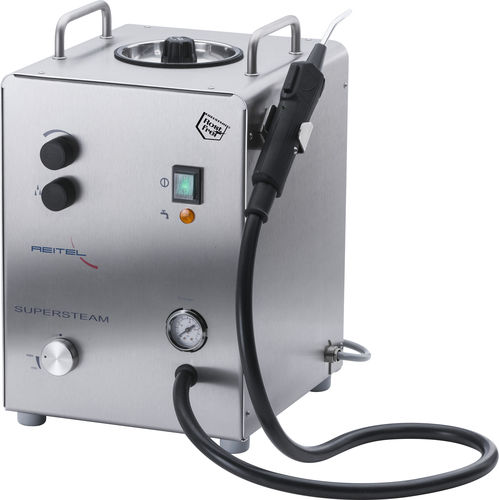 Máquina de limpeza a vapor para consultório odontológico - SUPERSTEAM - REITEL Feinwerktechnik - para laboratório de prótese dentária / em aço inoxidável