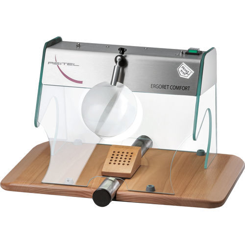 Capela para laboratório de prótese dentária - ERGORET COMFORT - REITEL Feinwerktechnik - de bancada / em aço inoxidável