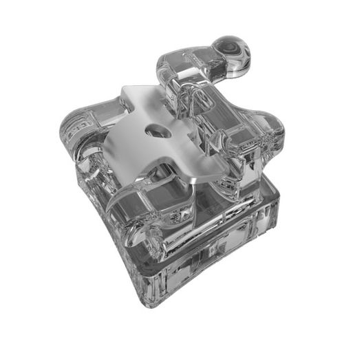 Bráquete ortodôntico autoligante - ZIP C - SIA ORTHODONTIC MANUFACTURER - em cerâmica / autotravante / redondo