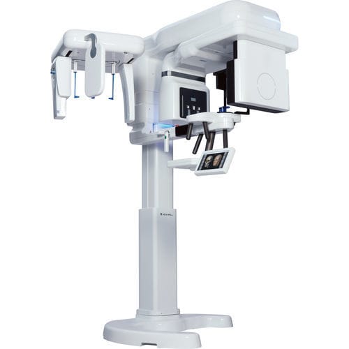 Aparelho de radiografia panorâmica digital - Q-face  - HDX Will - com radiografia cefalométrica / com scanner CBCT / 10 x 8 cm