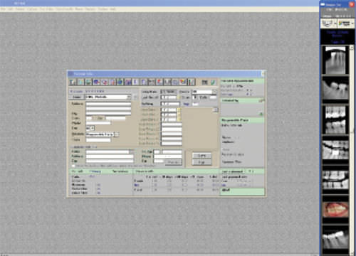 Software de gestão de dados - Dr. Suni - Suni Medical Imaging - para imagiologia dentária