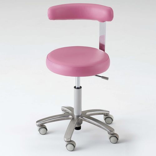 Mocho para estabelecimento de saúde - DH-007N - Takara Belmont Italy - com altura regulável / com rodízios / com encosto