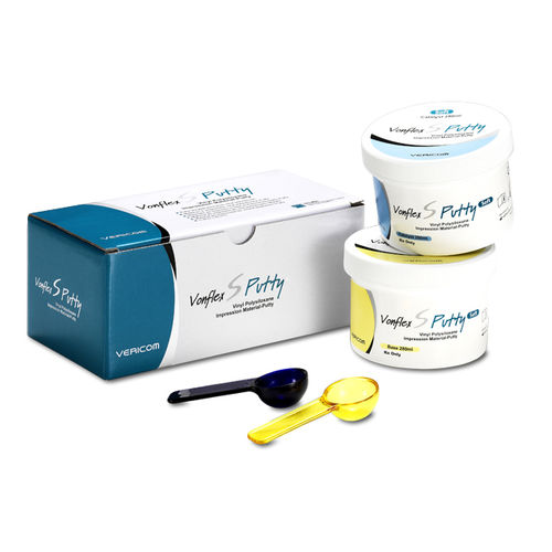 Material dentário de polivinilsiloxano - Vonflex S - VERICOM Co., Ltd.   - para moldeira de impressão / para coroas dentárias / para pontes dentárias