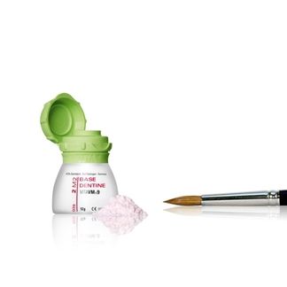 Material dentário em cerâmica - VITAVM®9  - VITA Zahnfabrik H. Rauter GmbH & Co.KG   - para laminação em cerâmica / translúcido / branco